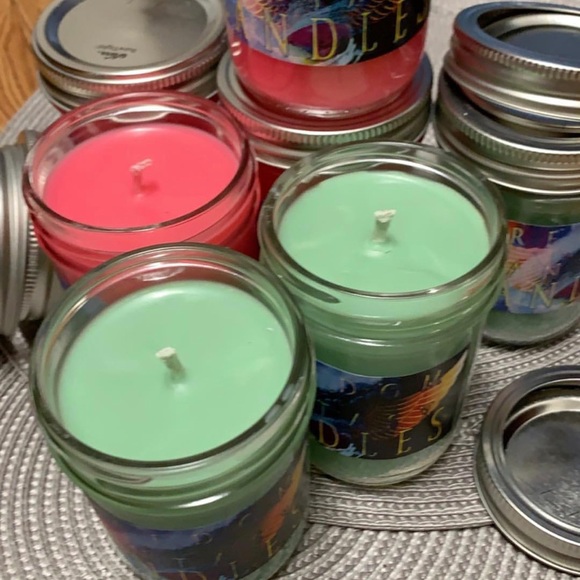 Customer scented Fruit Slow burning candles - Picture 1 of 1